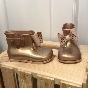 Mini Melissa rain boots